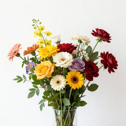 Bouquet champêtre du fleuriste