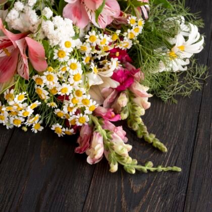 Bouquet champêtre du fleuriste